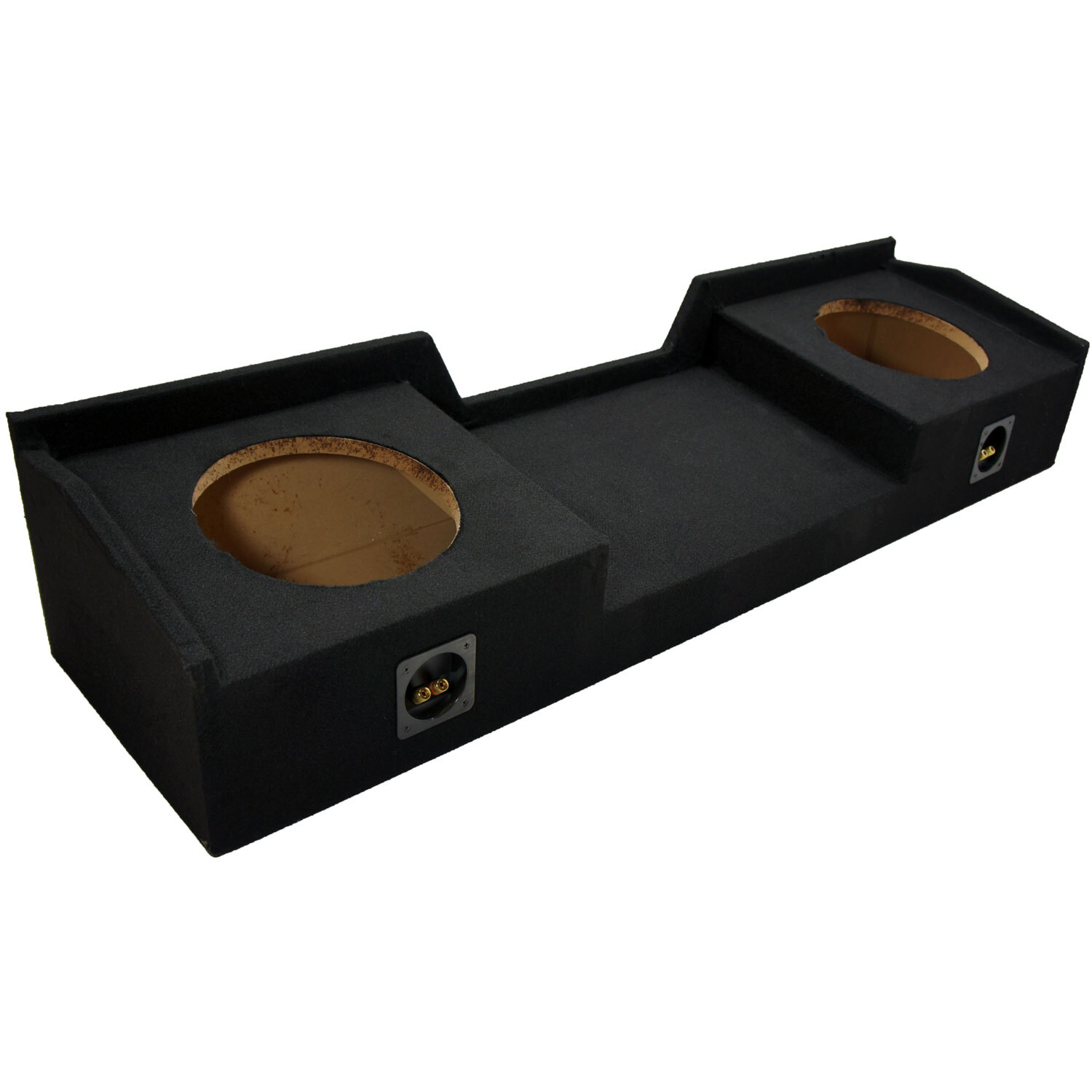 Custom Fits Nissan Titan 2004-12 King Crew Truck Dual 10 Subwoofer Enclosure Box