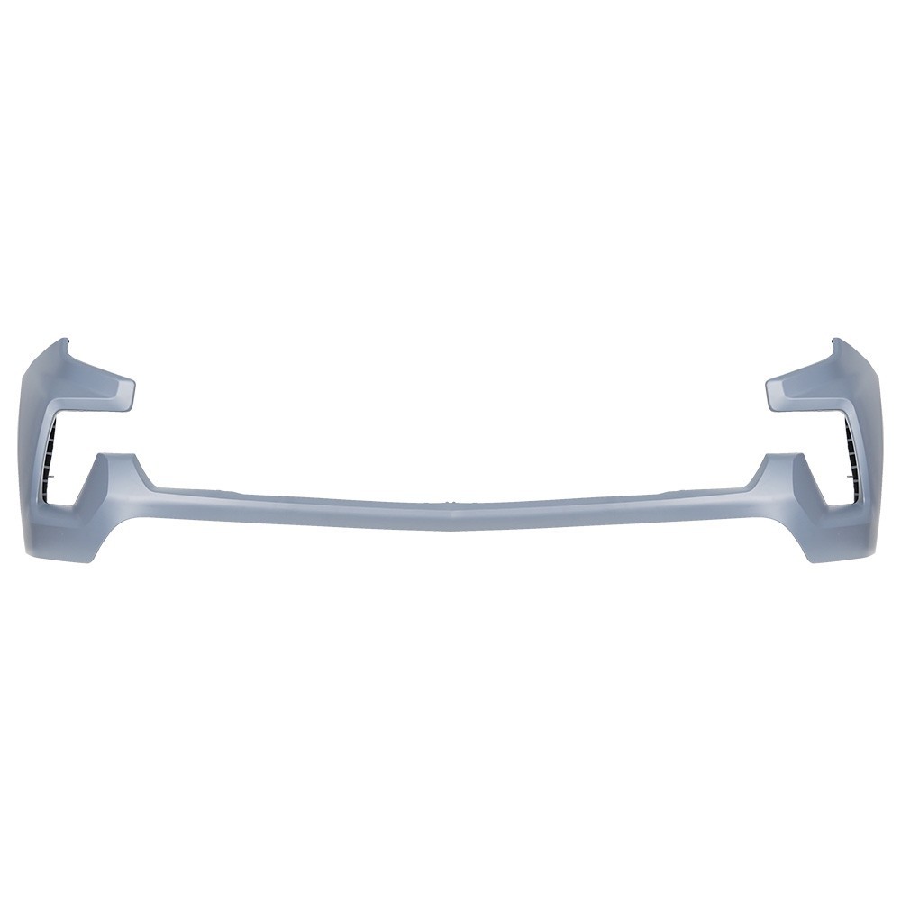 Front Upper Bumper Cover For 2022-2026 Chevy Silverado 1500 w/ End Cap Air Duct