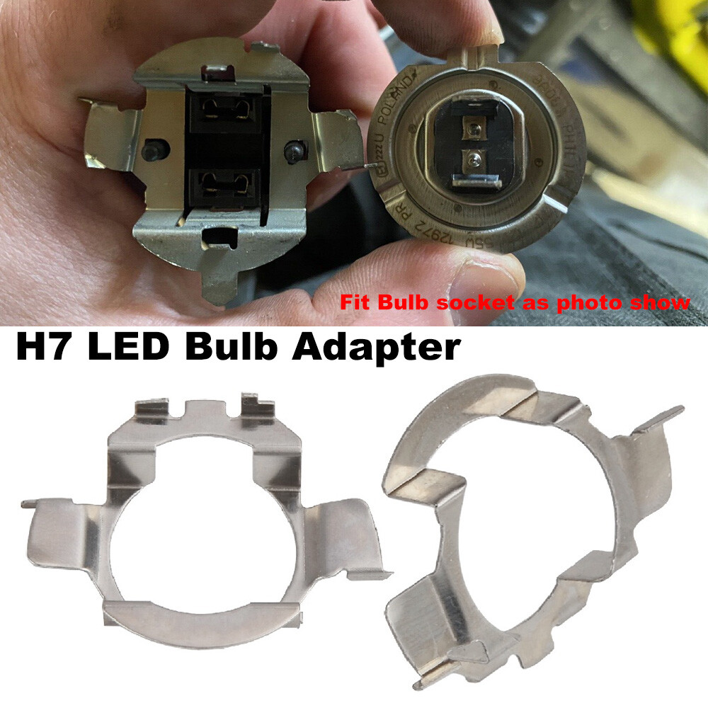 H7 LED Bulb Adapter Retainer Socket Holder For Volkswagen fit Passat fit Tiguan