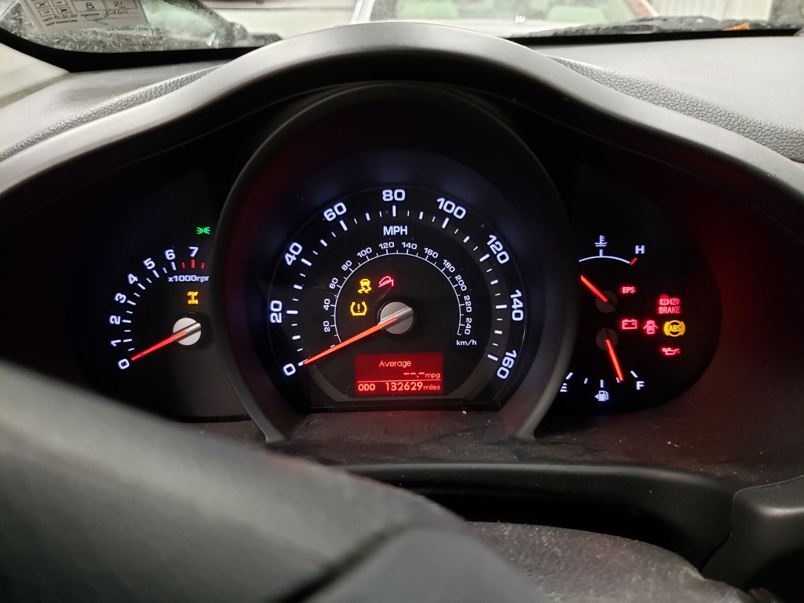 10-13 KIA SPORTAGE 2.4L ENGINE MOTOR 132,629 MILES CALIFORNIA EMISSIONS