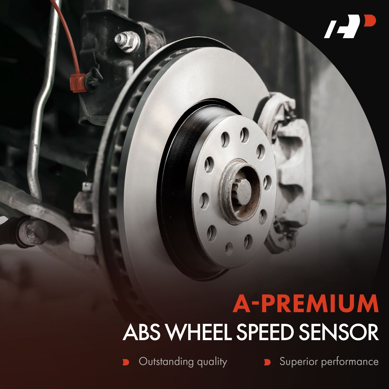 A-Premium 2x Rear Left & Right ABS Wheel Speed Sensors for Cadillac CT5 20-24