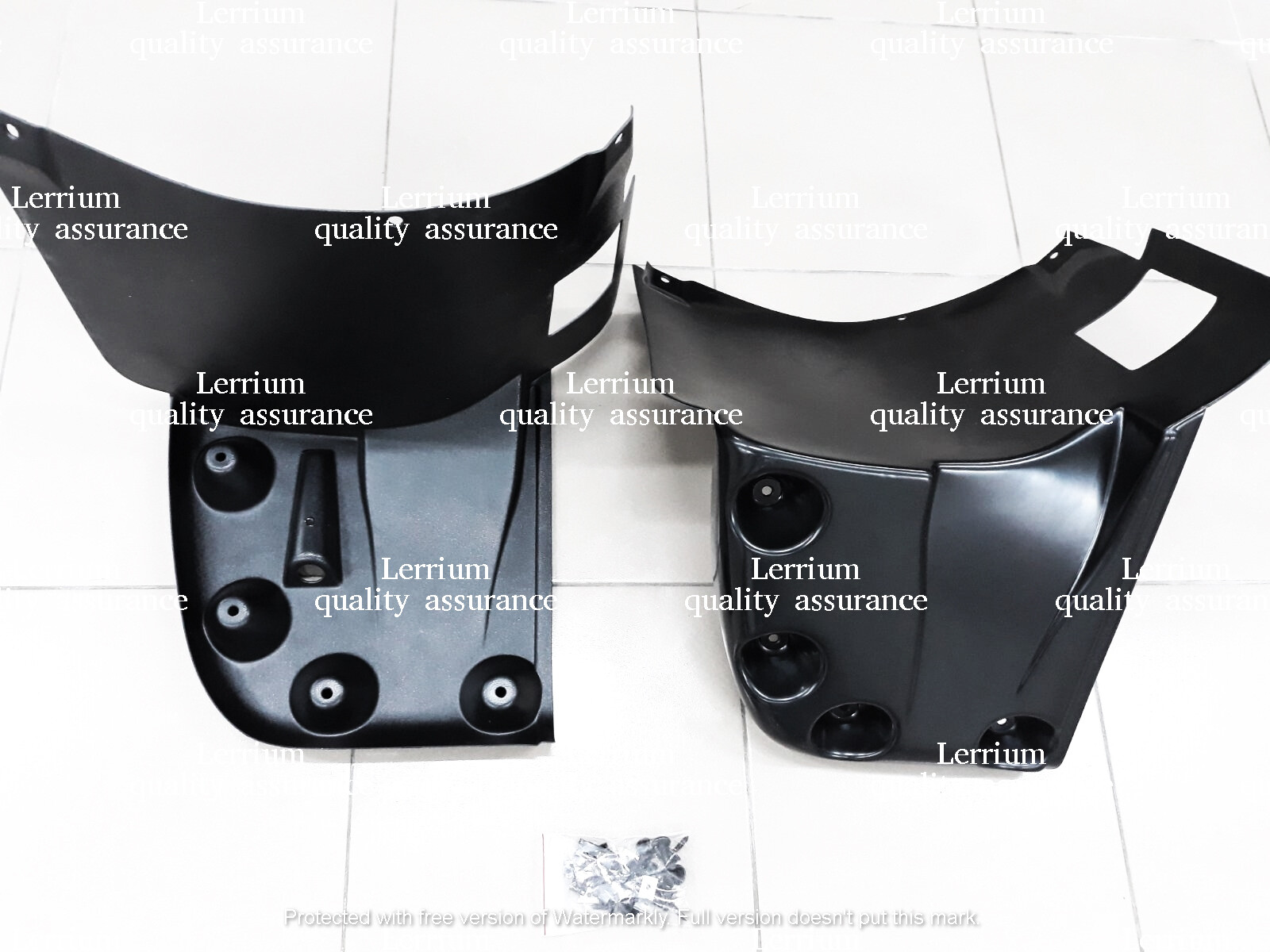 BMW E39 M5 S62 FRONT BUMPER SPLASH PANEL LINER TRIM FENDER ABS L+R QUALITY