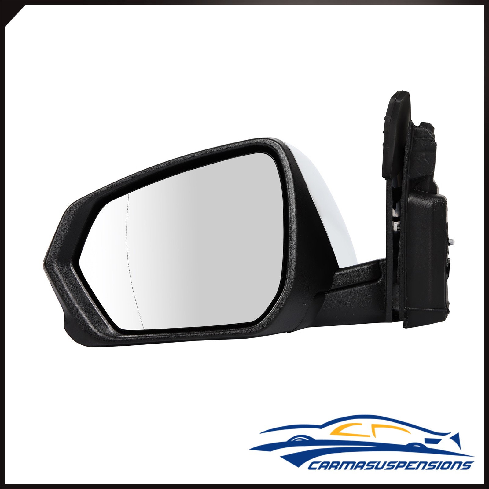 Manual Fold For 2018-2021 Chevrolet Equinox Chrome Left Driver Side Mirror