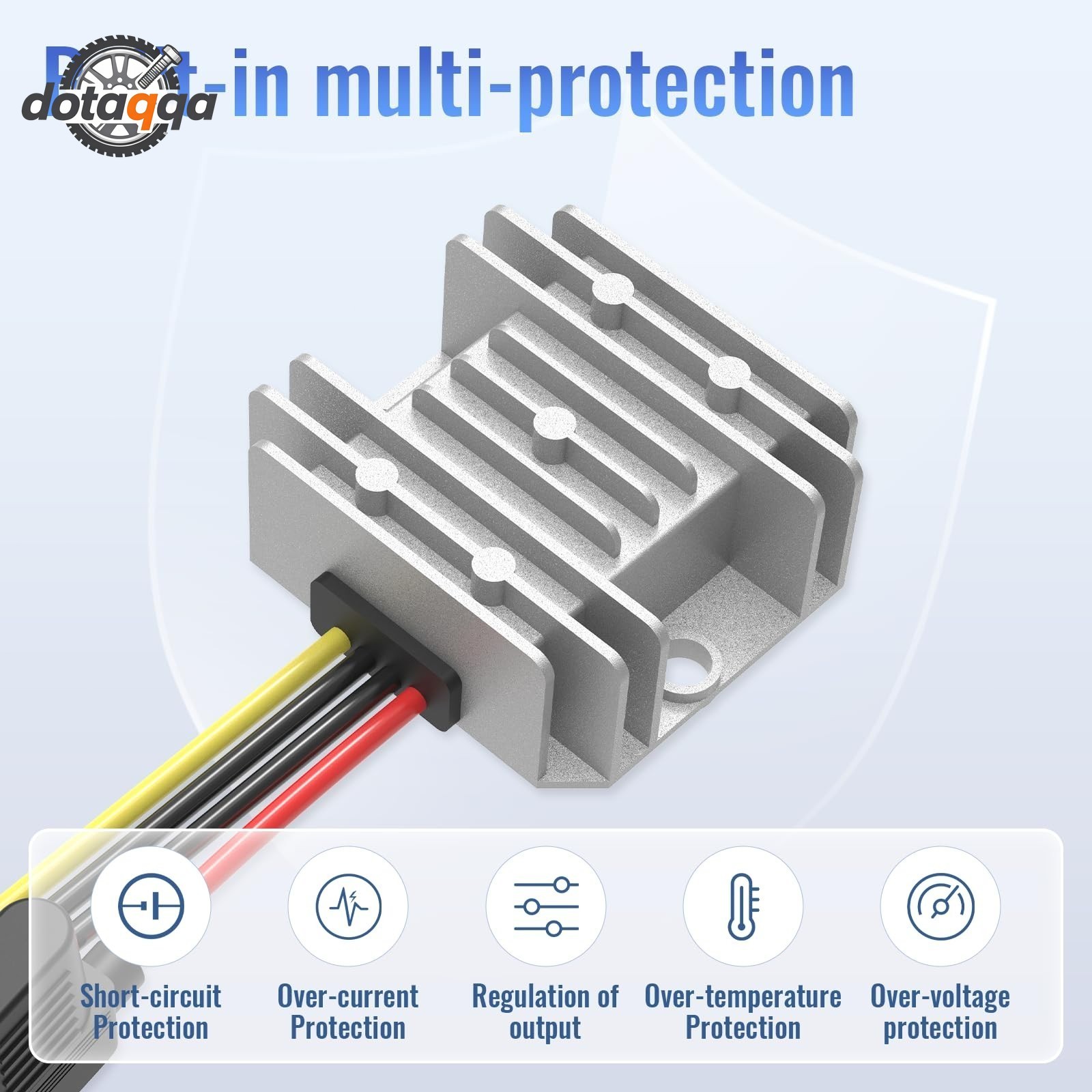 DC 48V 36V to 12V Step Down Converter 10A 120W Waterproof Voltage Regulator