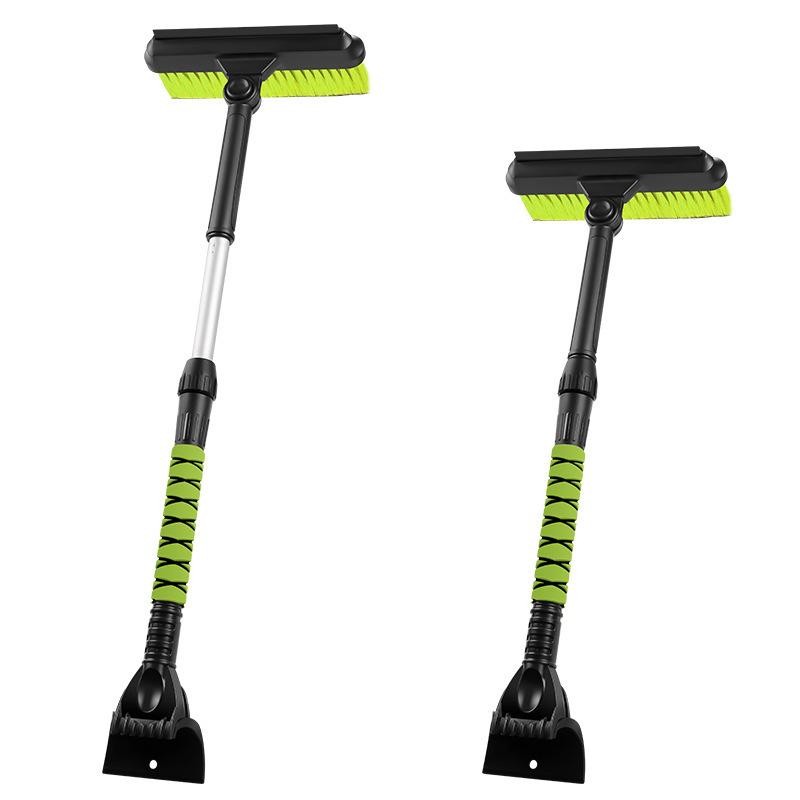 1x Extendable 2 in 1 Car Snow Brush & Ice Scraper For Car Truck SUV Windshield