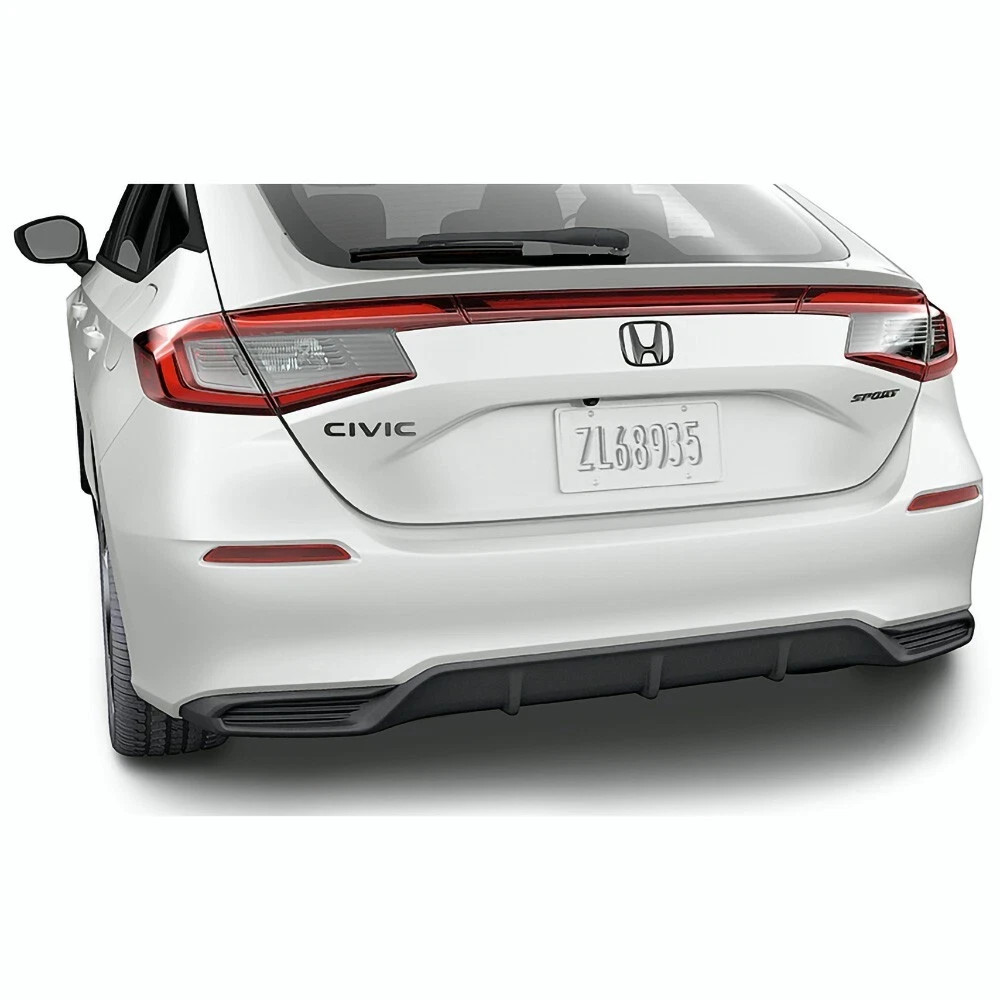 For 22-23 Honda Civic Rear Trunk Lid Black Letter Logo Badge Emblem Sport