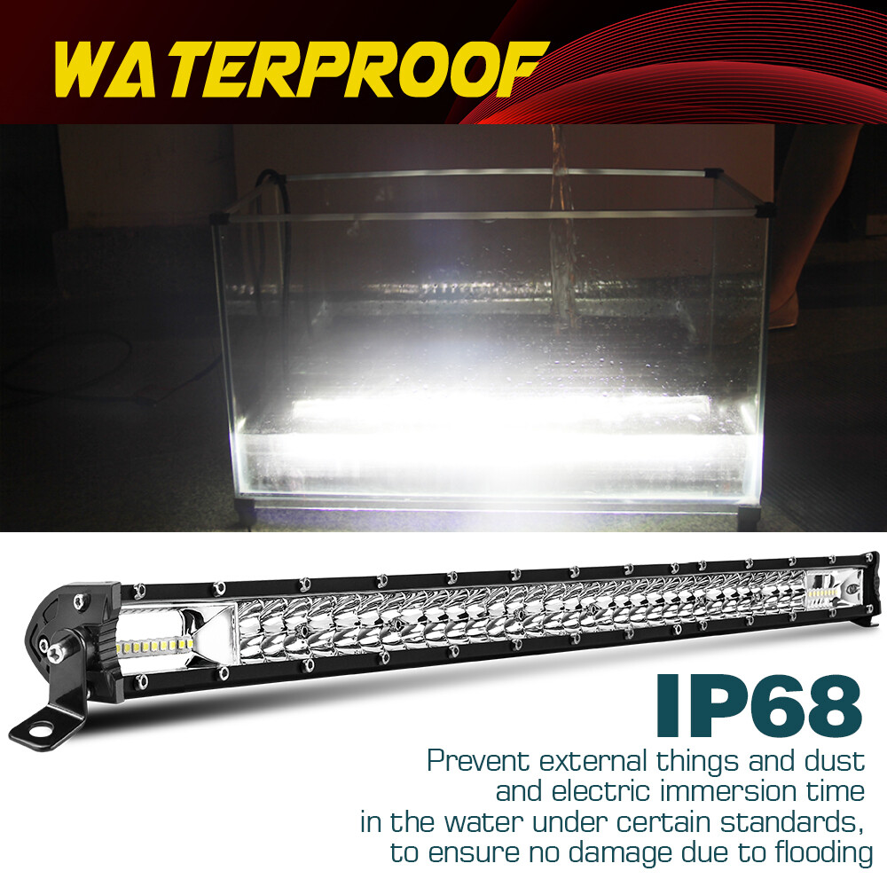 38″ Inch 1200W LED Light Bar Spot Flood Combo Off Road Driving Lights ATV 36″