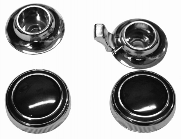 1969-1971 Corvette Knob Radio Tuner And Spacer Inner Mono