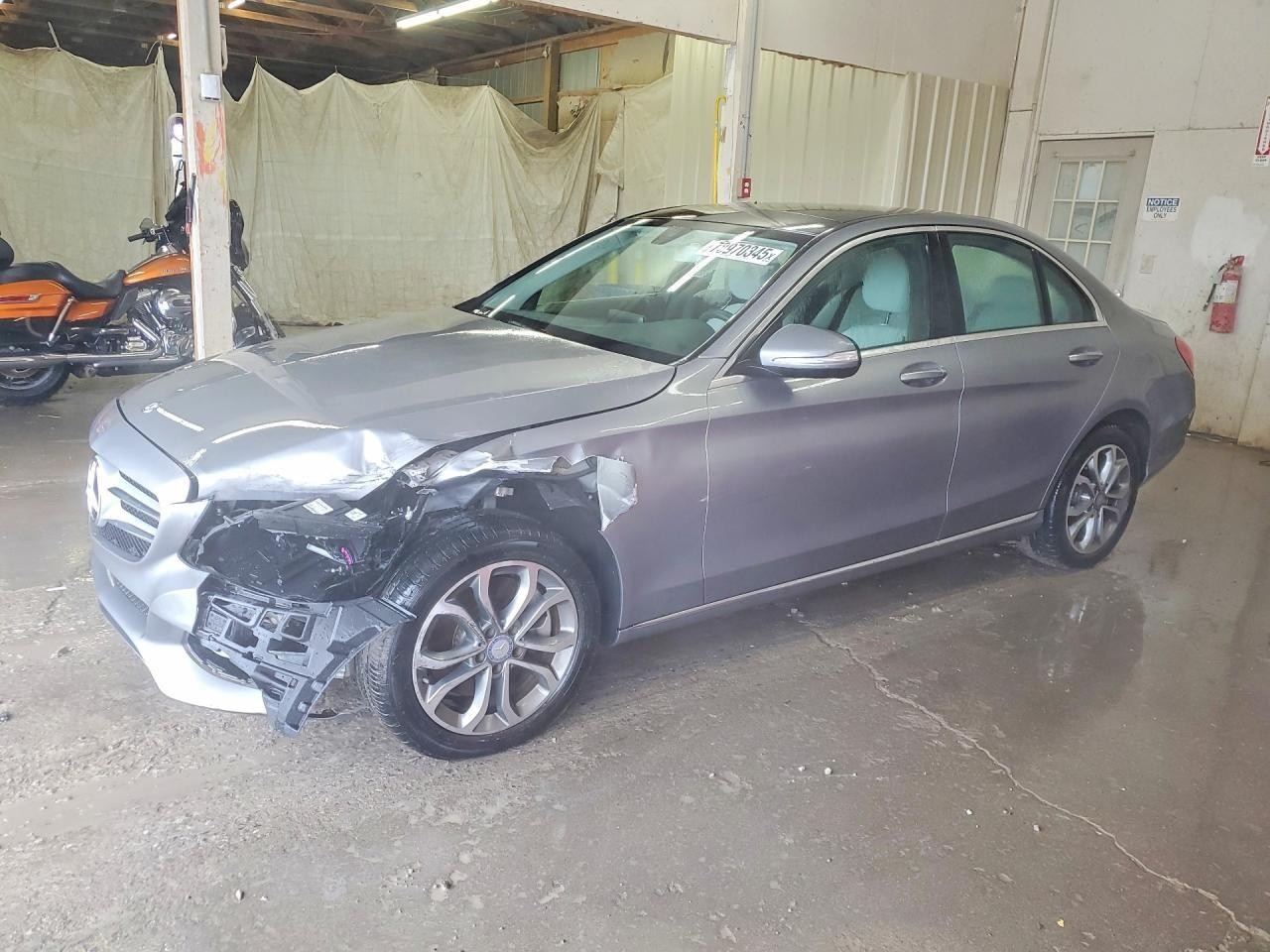 Used Steering Wheel Air Bag fits: 2015 Mercedes-benz Mercedes c-class 205 Type C