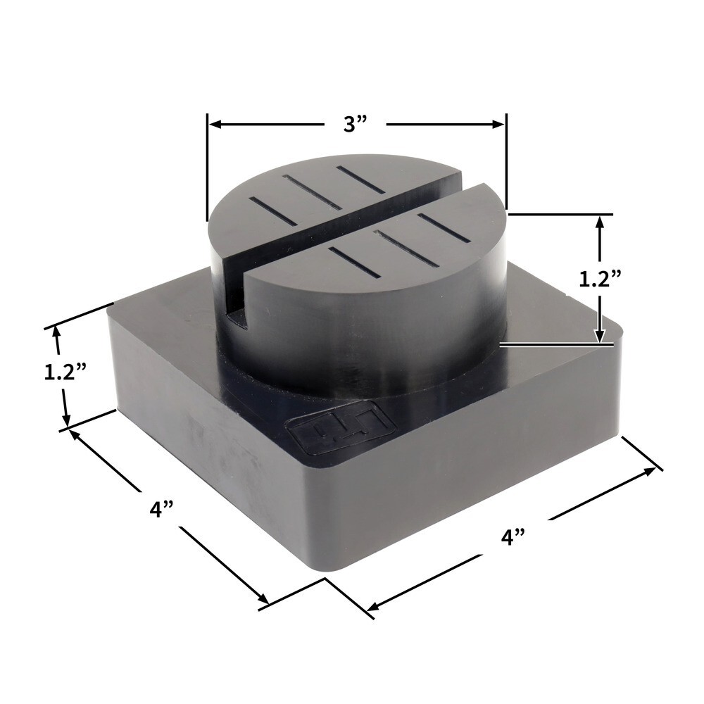 Quickjack Round Urethane Pinch Weld Blocks – 5300011