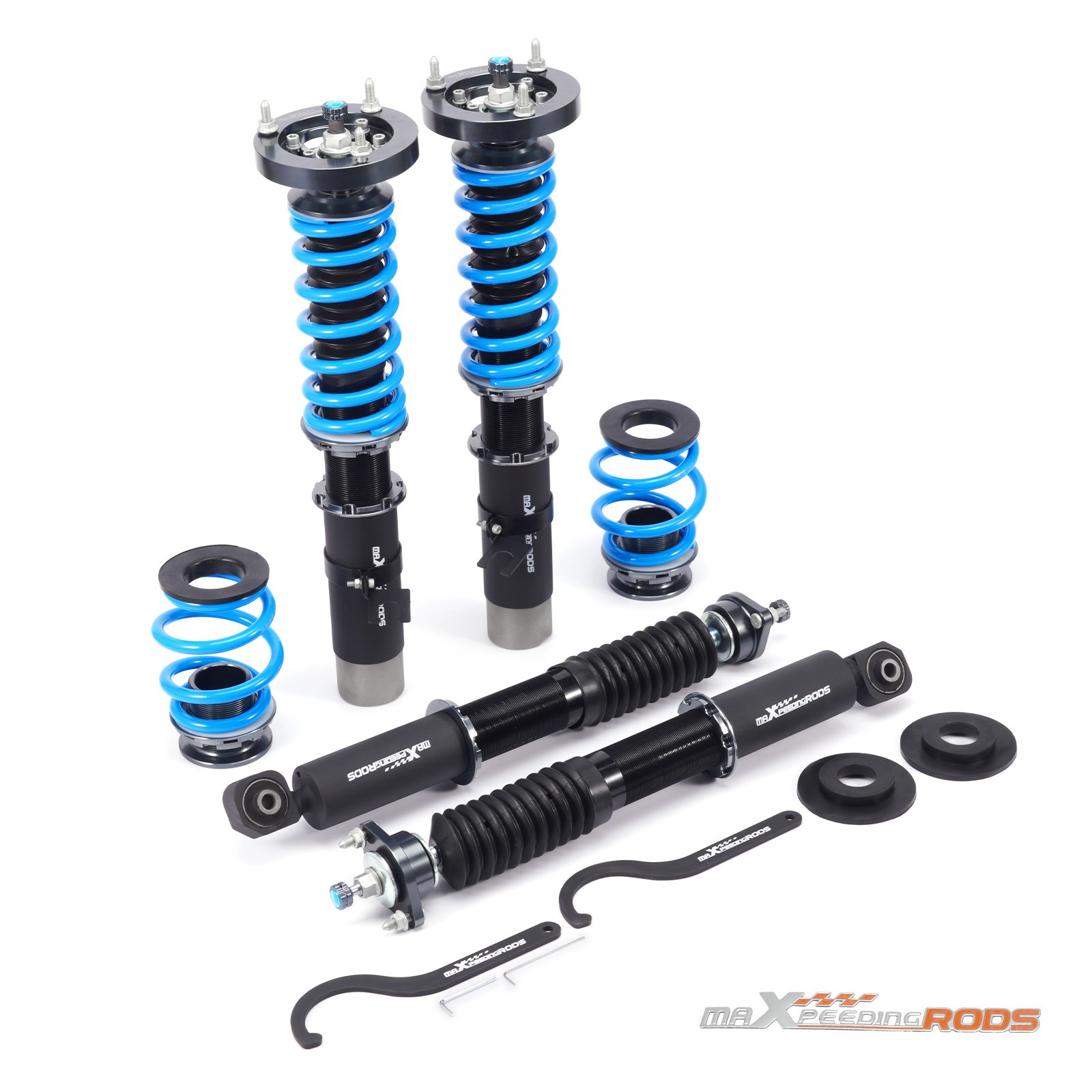 MaXpeedingrods T6 Coilover Suspension Lowering Kit for BMW E30 318 325 RWD 82-91