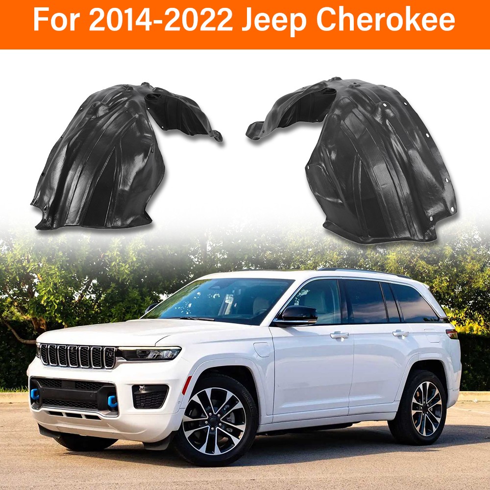 Front Left + Right Inner Fender Liner For 2014-2022 Jeep Grand Cherokee