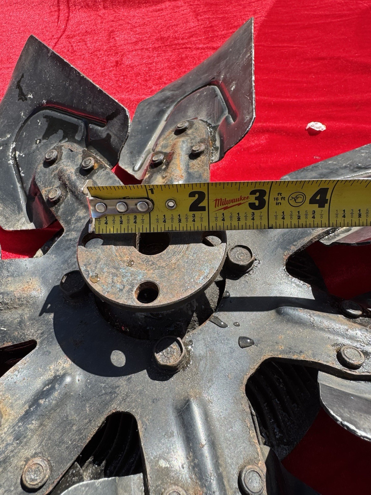 Mopar Challenger Cuda Roadrunner 340 383 440 426 19” 7 Blade Clutch Fan 3462149