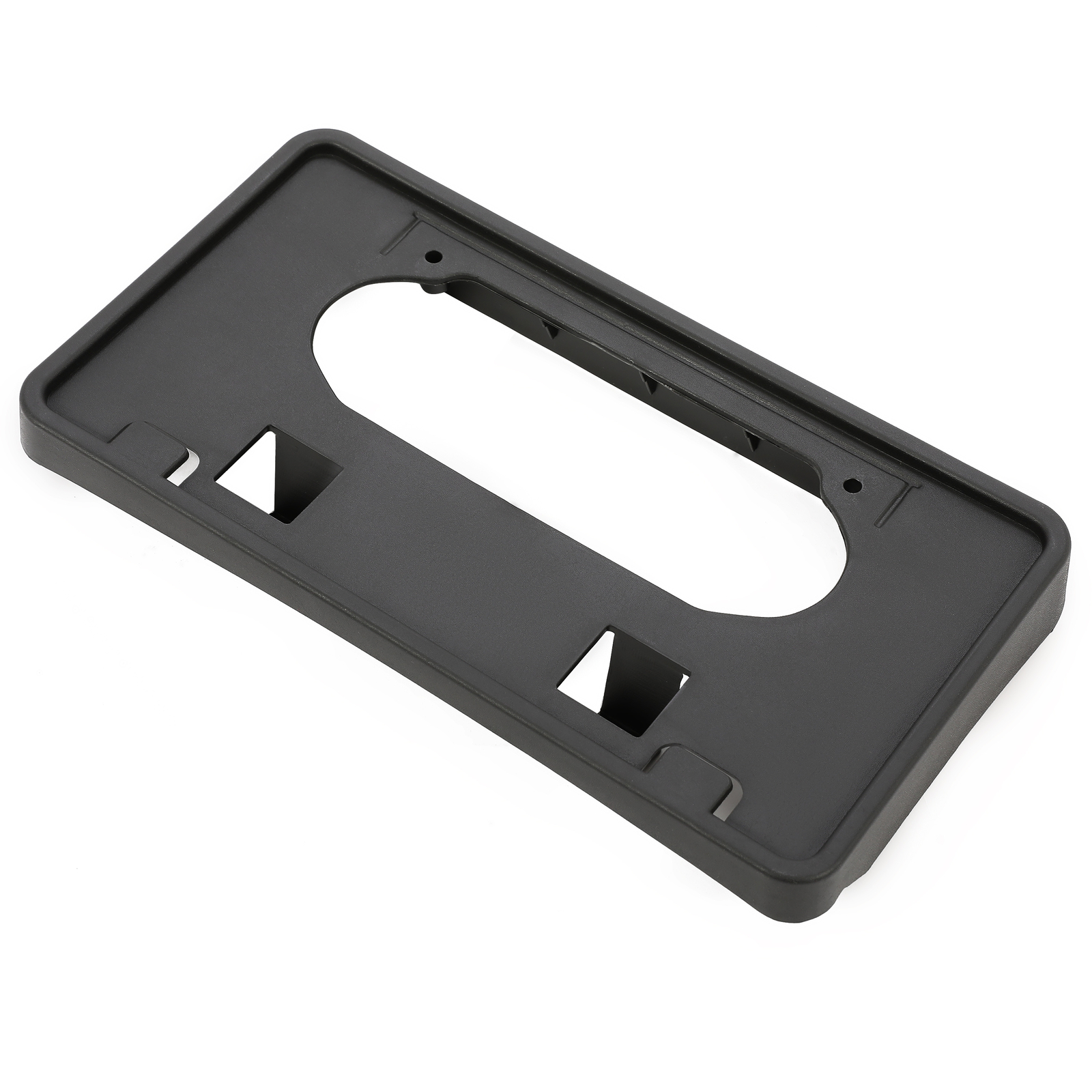 Front Bumper License Plate Bracket Guards Pads Cap Fit For Ford F-150 2009-2014