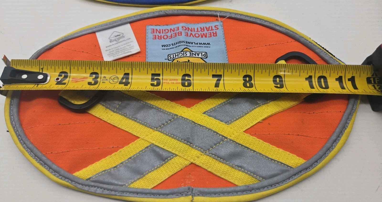 Plane Sights Aviation Oval Engine Covers Remove Before Starting Engine Pair (126