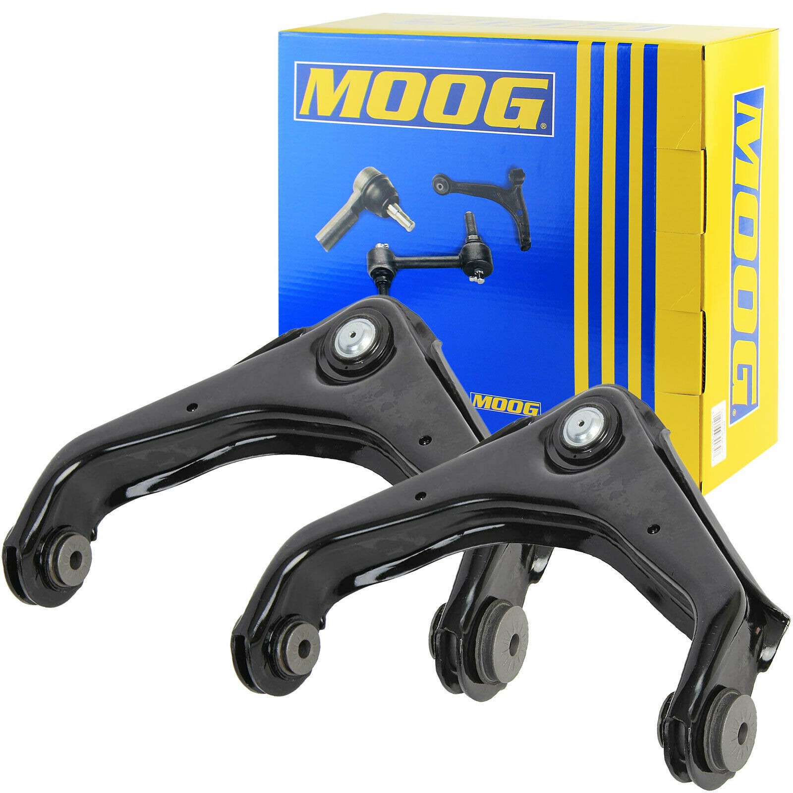 MOOG Front Upper Control Arms Set For Chevy GMC Silverado Sierra 2500 3500 HD H2