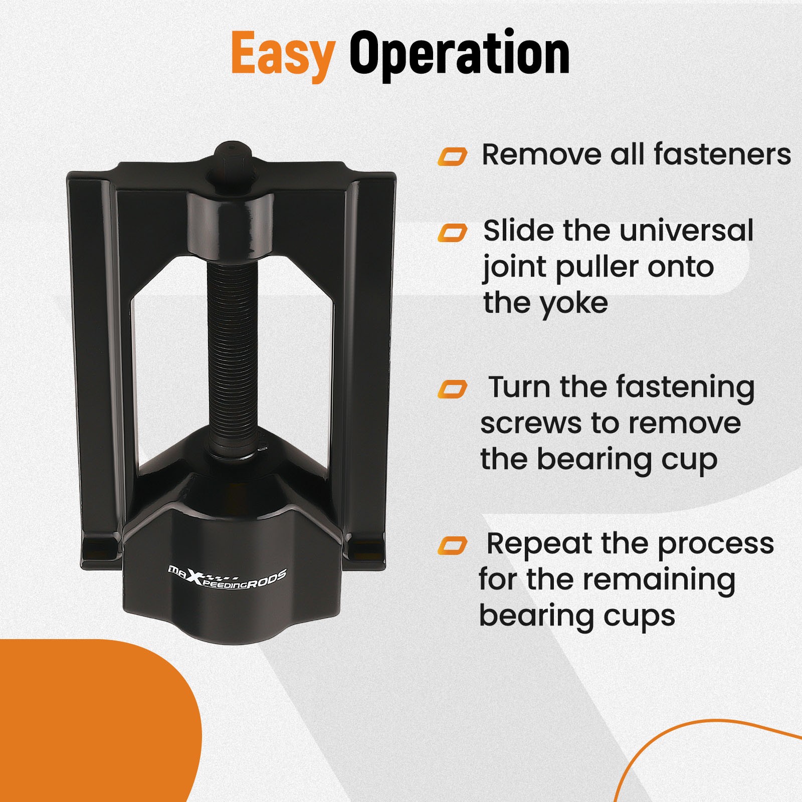 1* Heavy Duty Universal Joint Puller Press Removal U-Joint Tool Class 1-3 10105