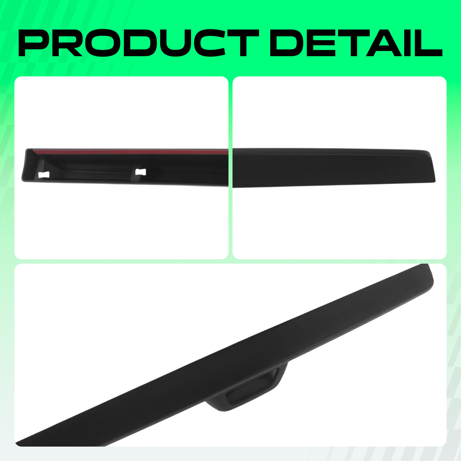 Tailgate Molding Cap for Chevy Avalanche Escalade EXT 07-13 without Camera Hole