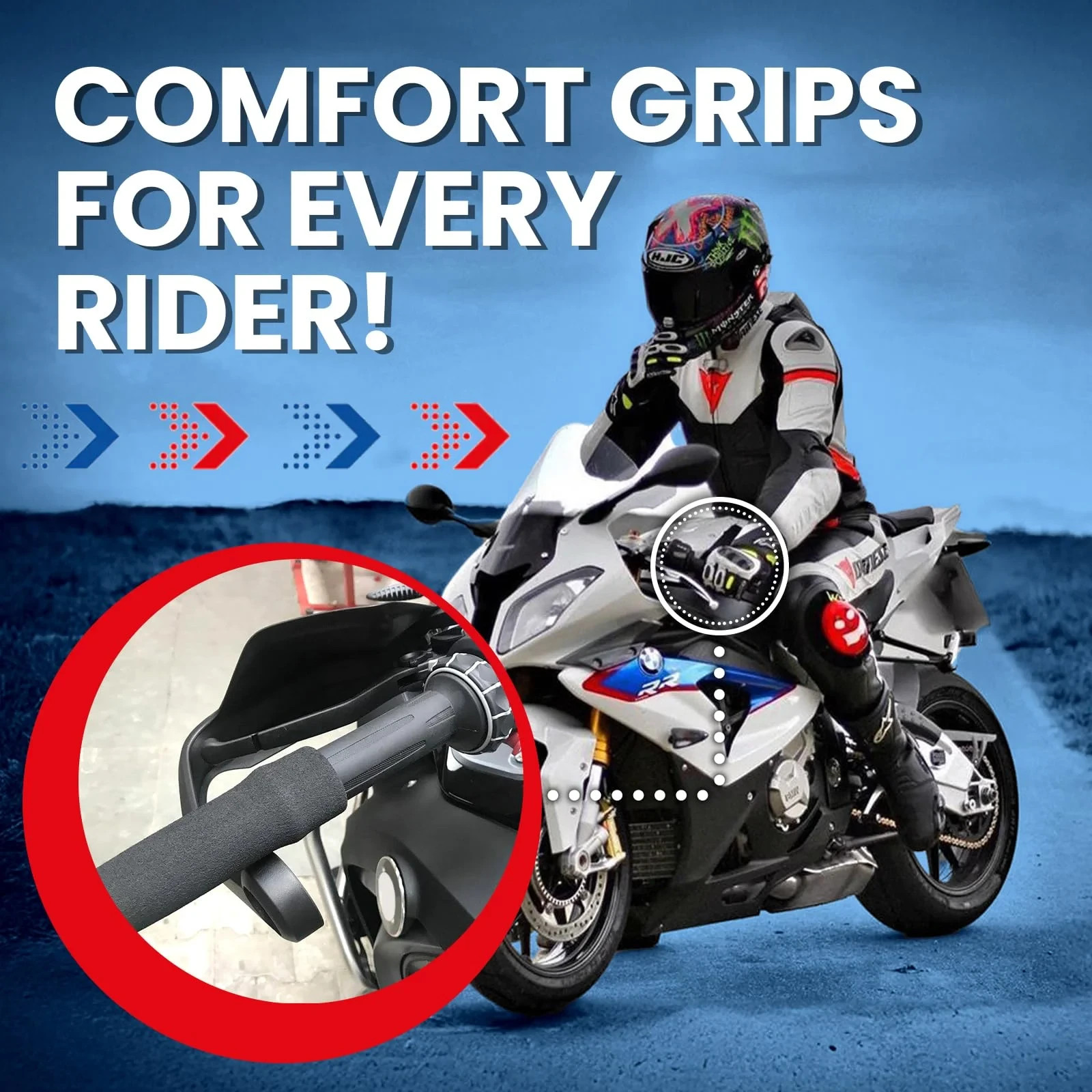 Grip Puppy Comfort Grips, Universal Fit Over Standard Grip | 5 Year Warranty