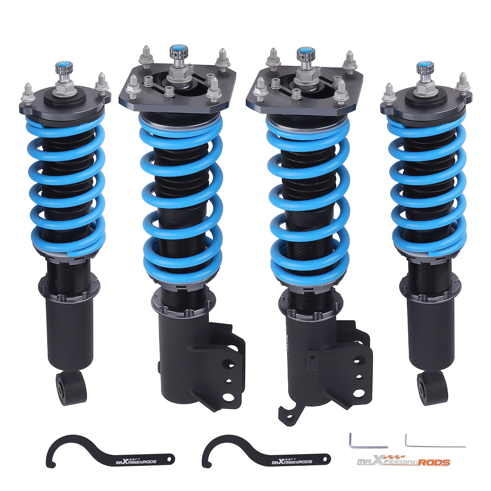 MaXpeedingrods 24 Way Damper Coilovers Struts For Toyota Starlet / Tercel 91-99