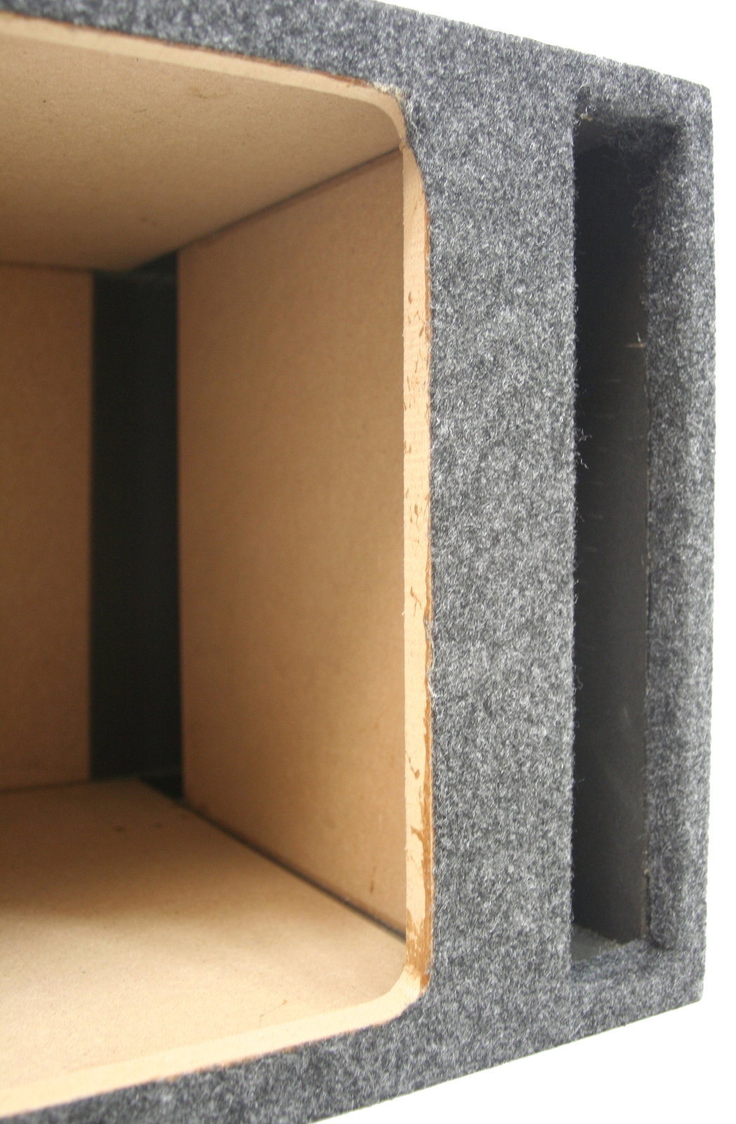 Car Audio Single 12″ Vented Square Sub Box Enclosure fits Kicker L7 Subwoofer