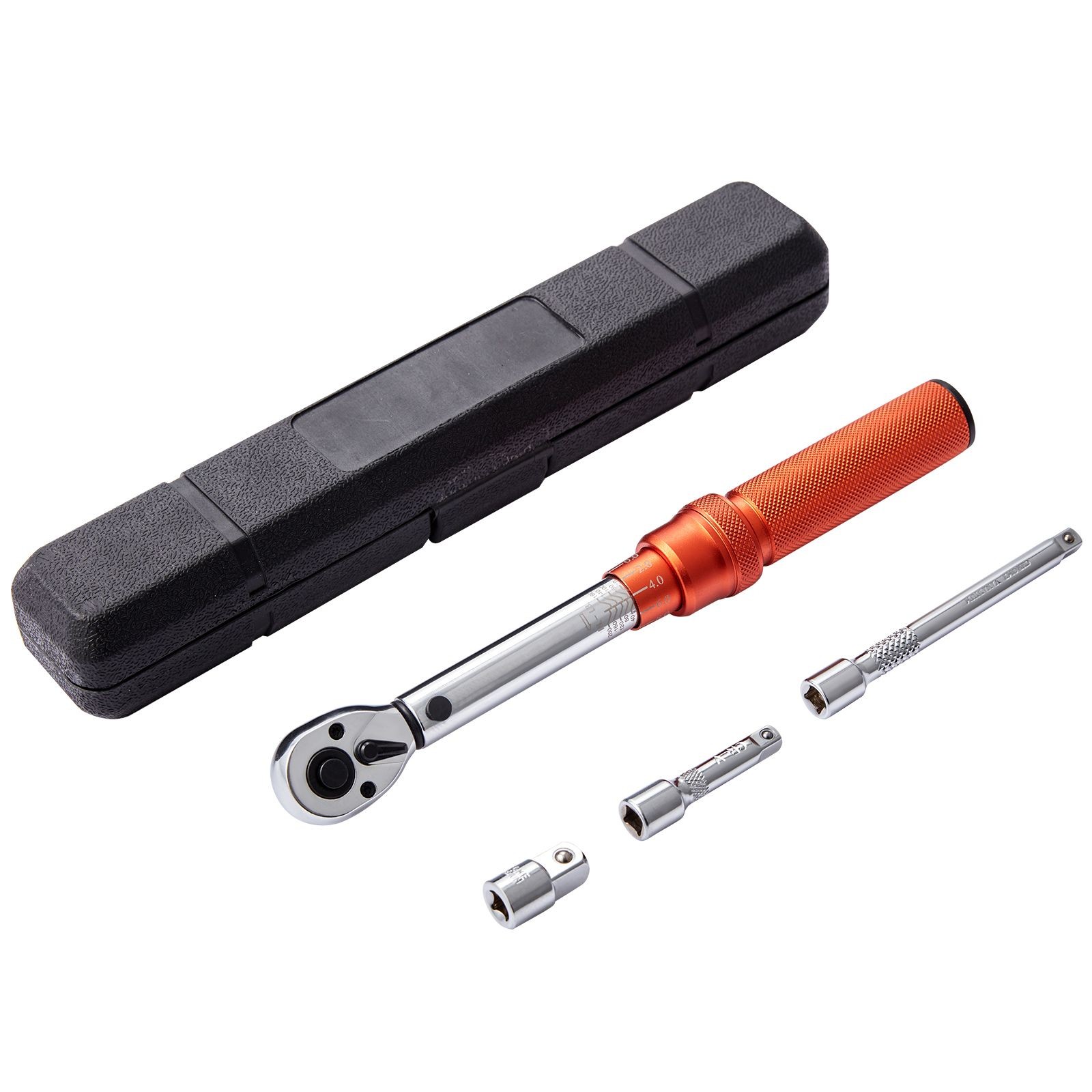 Torque Wrench Adjustable Dual-Direction set 1/4″ Drive 20-200ft.lb/3-23n.m
