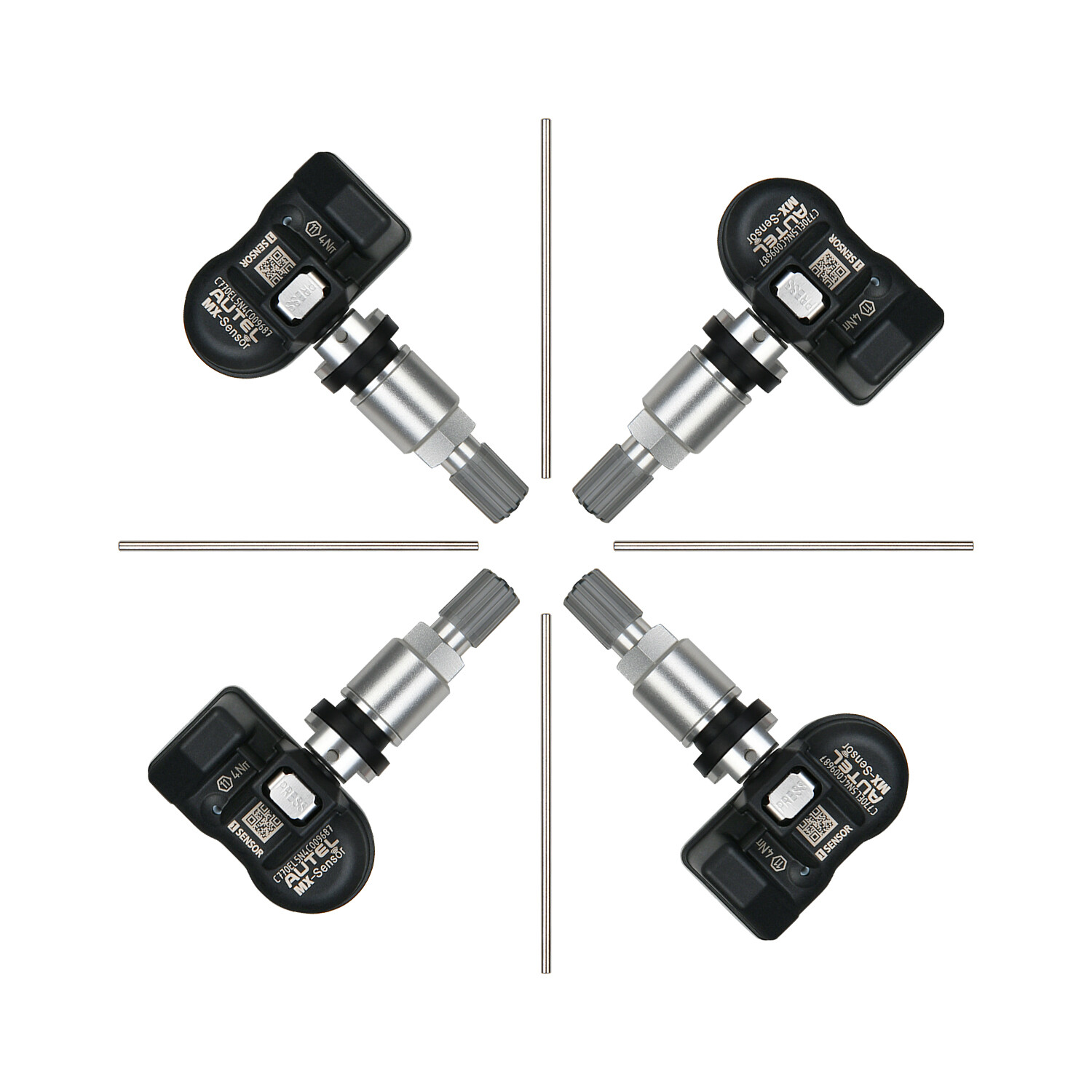 20PCS Autel TPMS MX-Sensor 315MHz & 433MHz 2 in 1 Auto Tire Pressure Sensor