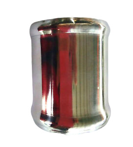 1.5 in Straight Intercooler Pipe Air Intake Hose Aluminum Tube Silver 76MM
