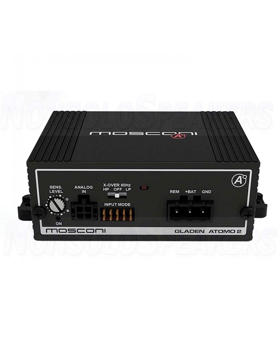 Mosconi ATOMO 2 Ultra-compact 2-channel Amplifier Class D 2x110w 220w Gladen