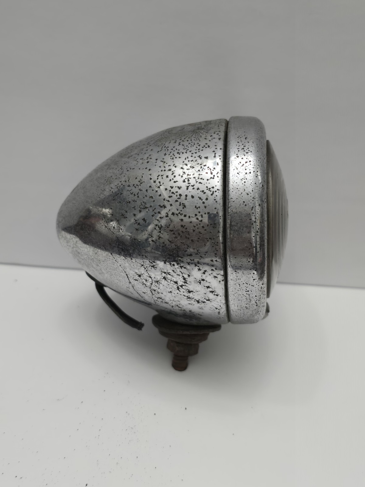 Vintage Guide B-31 Light In Metal Bullet Body With Glass Lens- 1930/40s Chevy