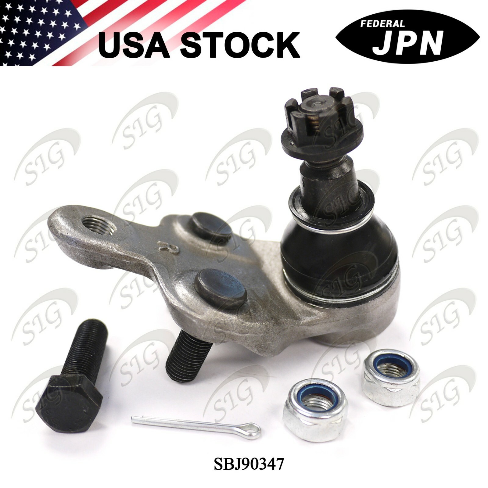 Front Left & Right Lower Suspension Ball Joints for Toyota Sienna 2004-2010 2Pc
