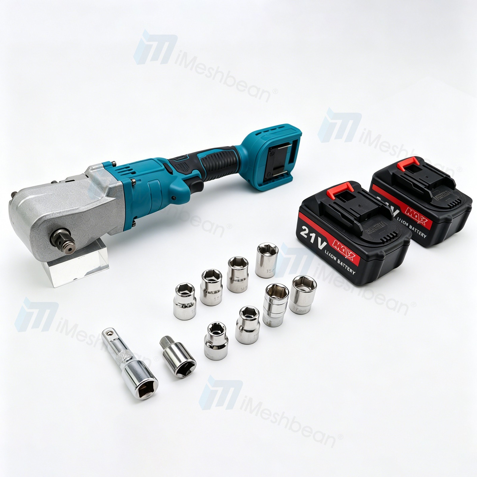 Cordless Compact Impact Driver Hammer Drill Combo Kit with 2 Battery & Charger