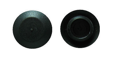 1-1/2″ Flush Mount Black Plastic Body and Sheet Metal Hole Plug Qty 1 1.5 Inch