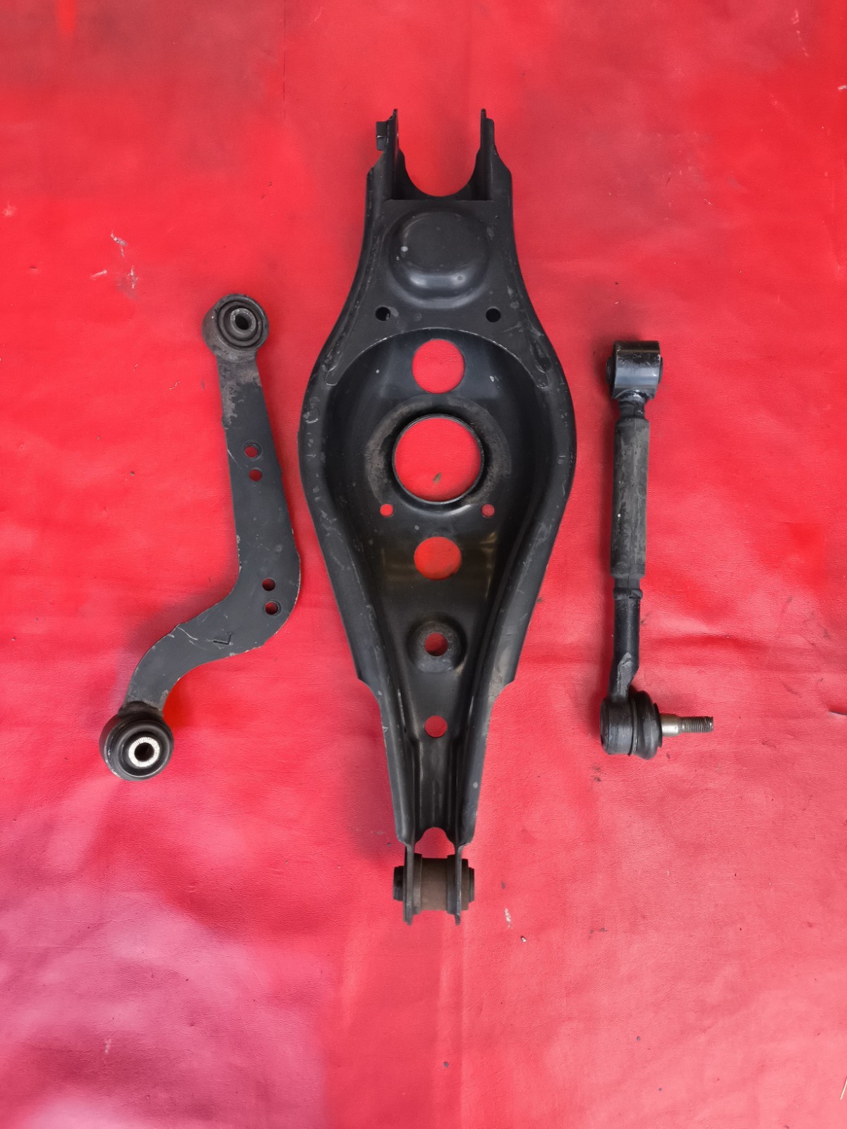 06-18 Rav4 15-21 NX300 Rear Left Driver Upper Lower Forward Control Arm OEM