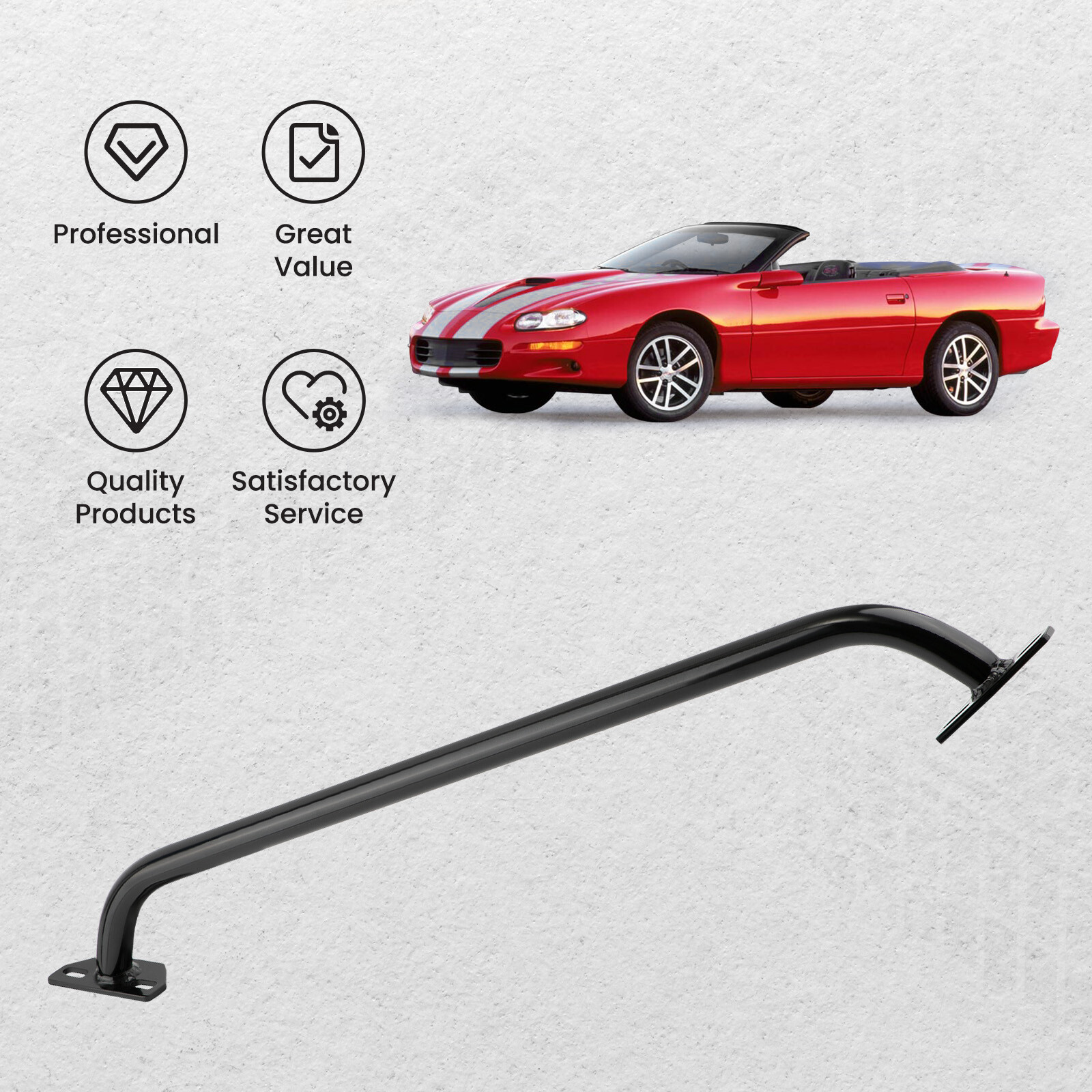 Heavy Duty Front Upper Strut Tower Brace for Chevrolet Camaro F-BODY V8 1993-02
