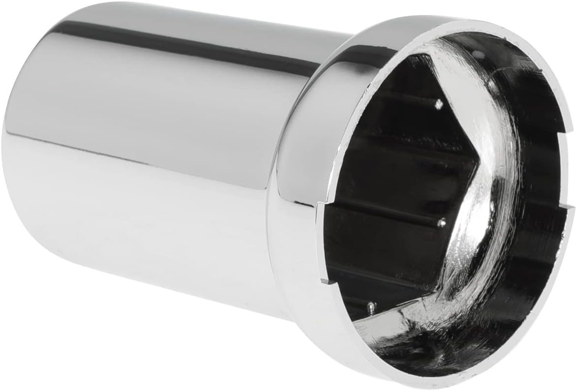 33mm Chrome ABS Plastic Lug Nut Covers Caps for Semi Truck (Pack of 40)