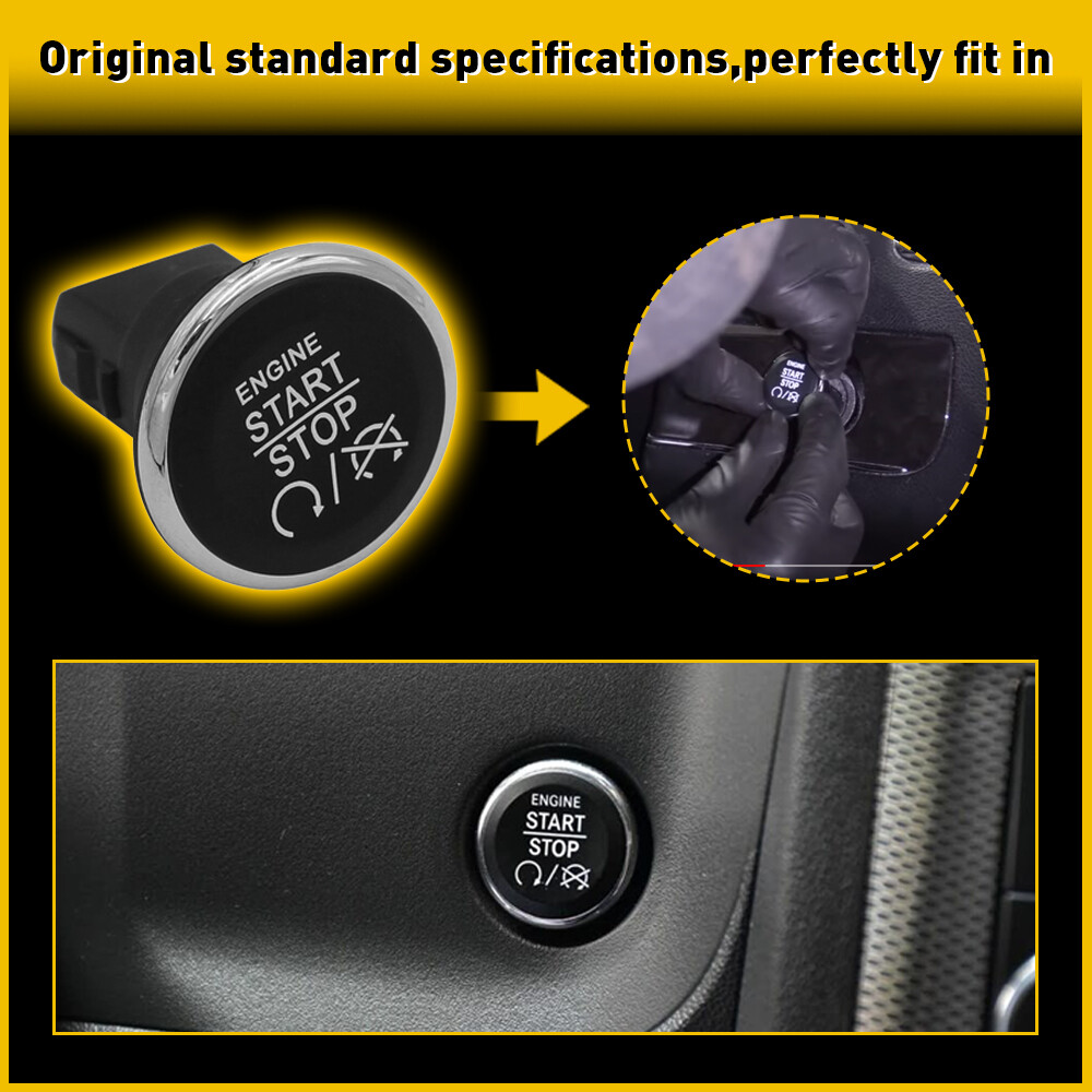 Keyless Push Button Engine Start Stop Switch for 2009-13 Jeep Grand Cherokee EOA