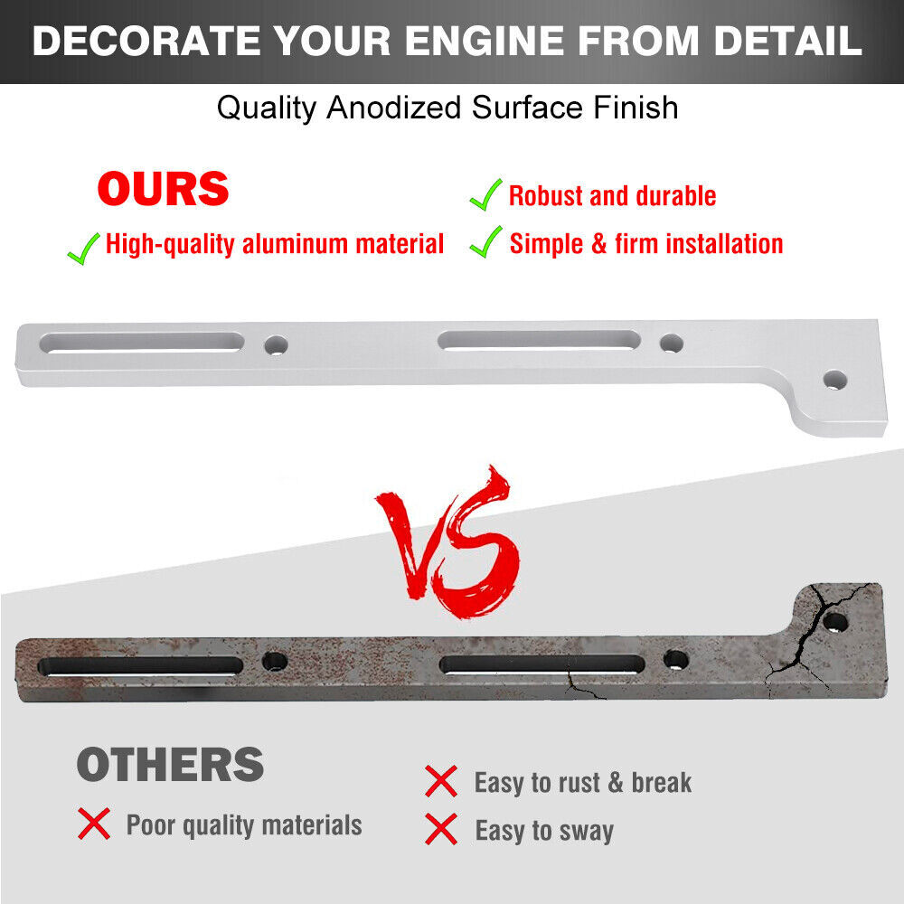 Aluminum Alloy LS1 Throttle Cable Bracket For 102mm Sheet Metal Intake Manifold