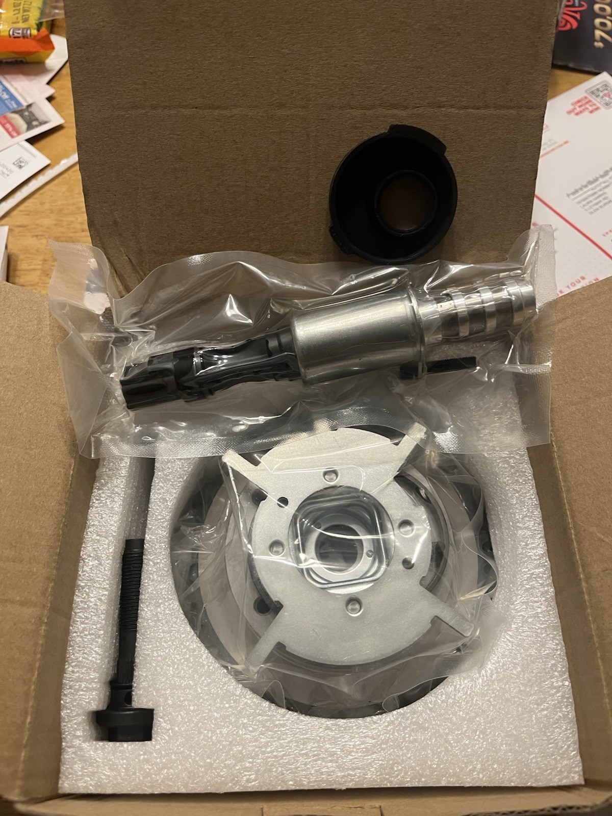 VVT Variable Timing Camshaft Phaser & Solenoid 8L3Z6M280A For Ford 4.6L 5.4L V8