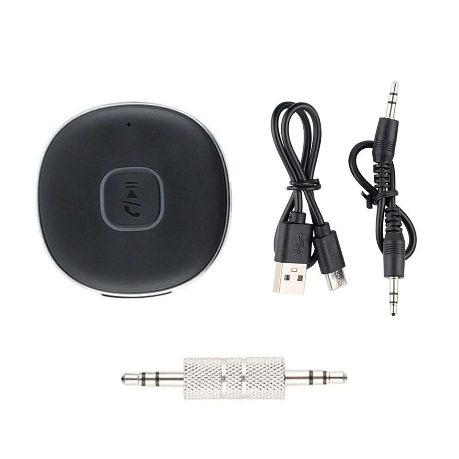 For Bluetooth 5.0 Wireless Audio Receiver 3.5mm Aux Car Kit Handsfree Calling