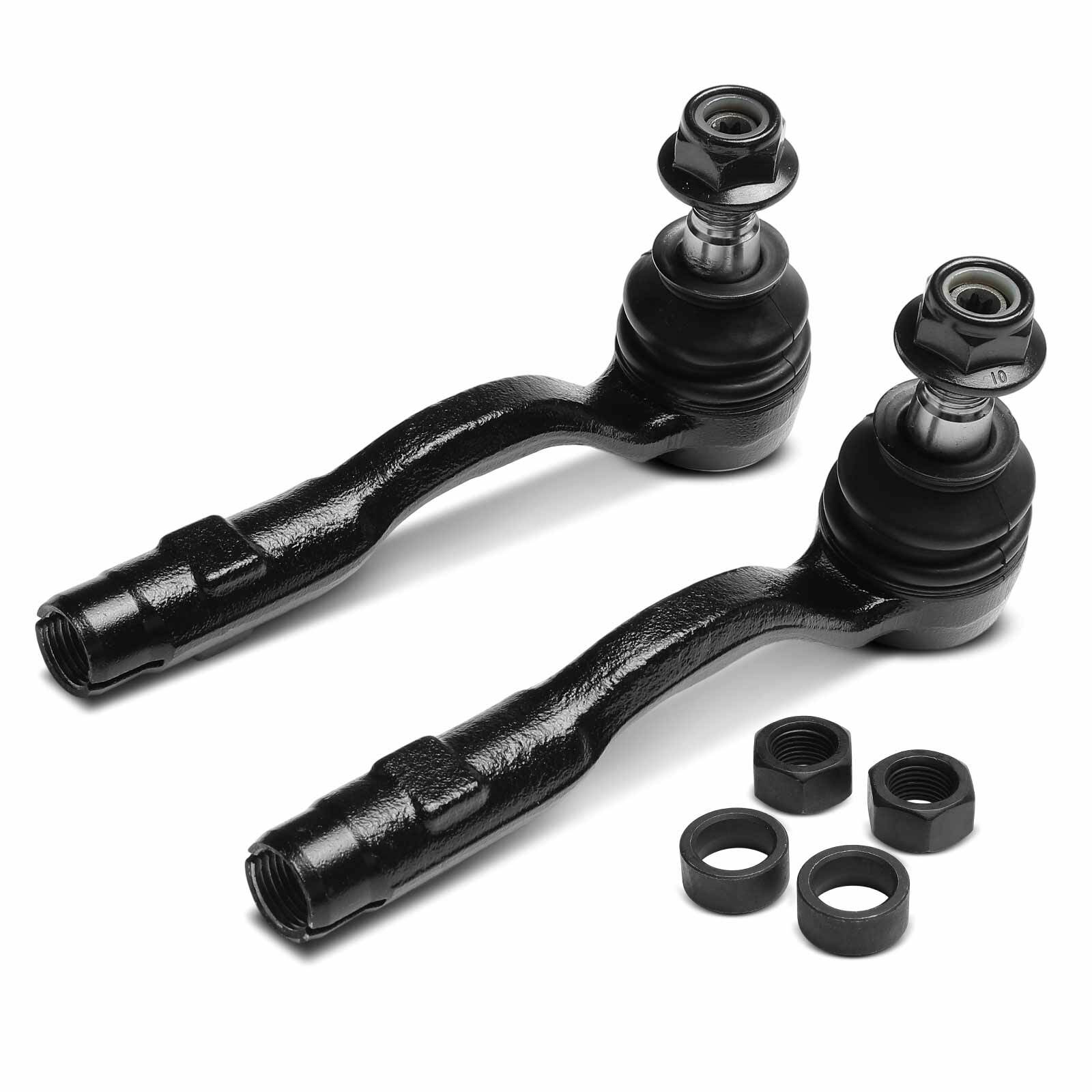 2x Front Driver & Passenger Outer Tie Rod End for BMW X3 2011-2017 X4 2015-2018