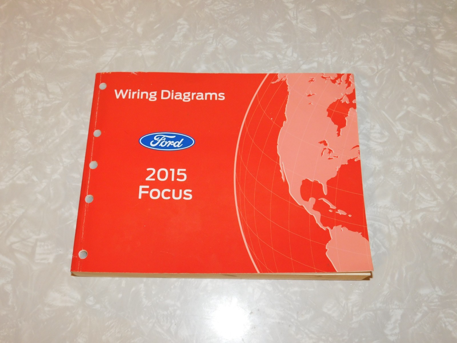 2015 Ford focus Shop Wiring Diagram Manual Book SKUA13