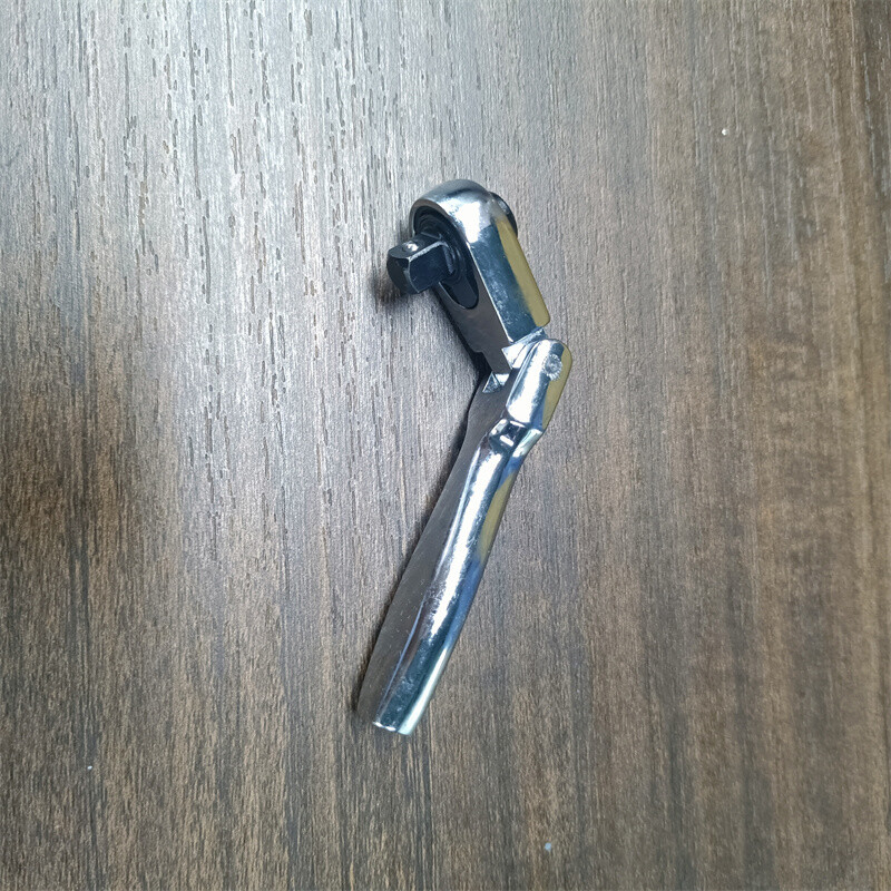 1/4″ Drive Ratchet Handle Socket Wrench 72 Tooth Flexible Head Stubby Flattop