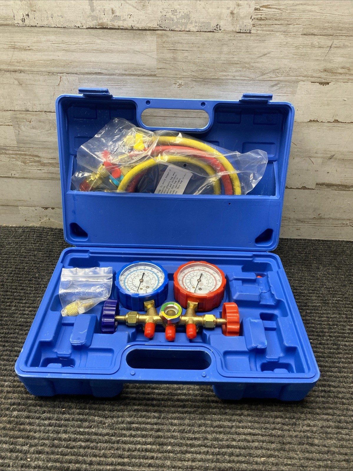 Orion Motor Tech AC Gauges, AC Manifold Gauge Set (Incomplete)
