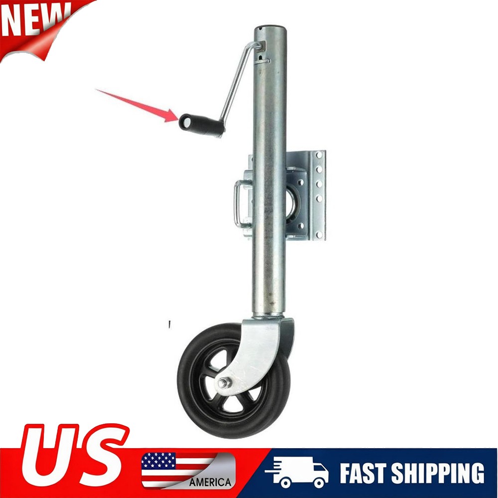 Trailer Jack Crank Handle Sturdy Replace Portable Efficient Easy to Install