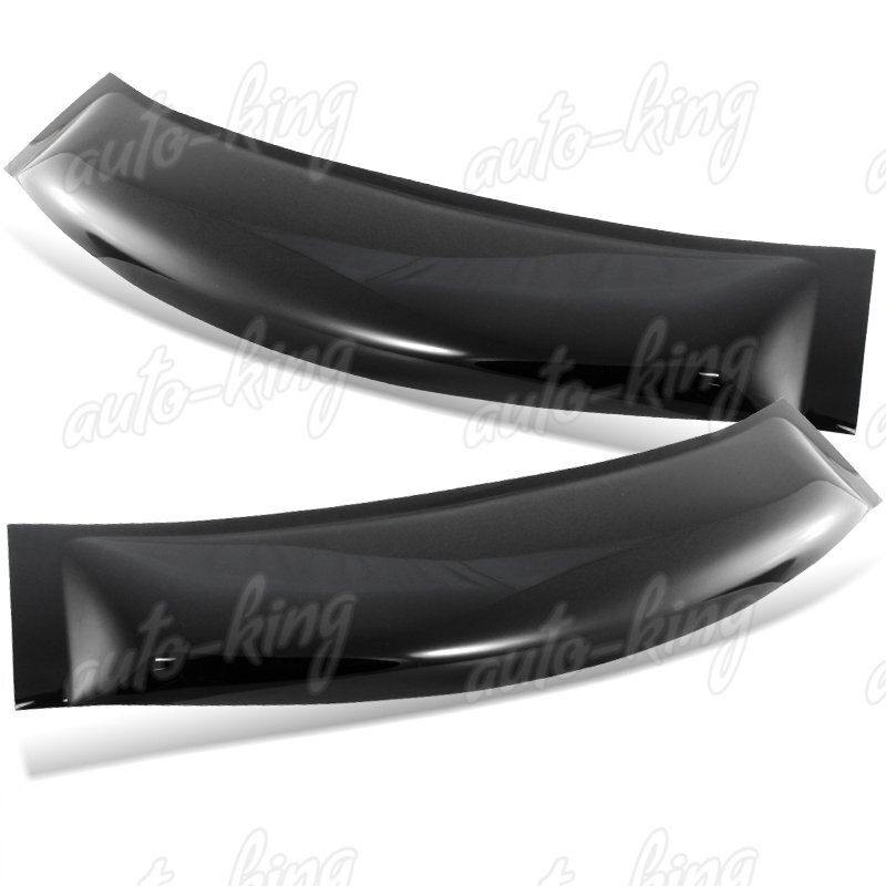 BLACK ABS PLASTIC REAR WINDOW ROOF VISOR SPOILER WING FIT 01-05 HONDA CIVIC 4-DR