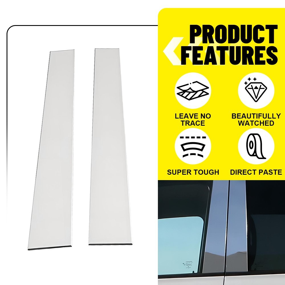 6Pcs Stainless Steel Chrome Pillar Post Trim for 2018-2023 Chevrolet Traverse US