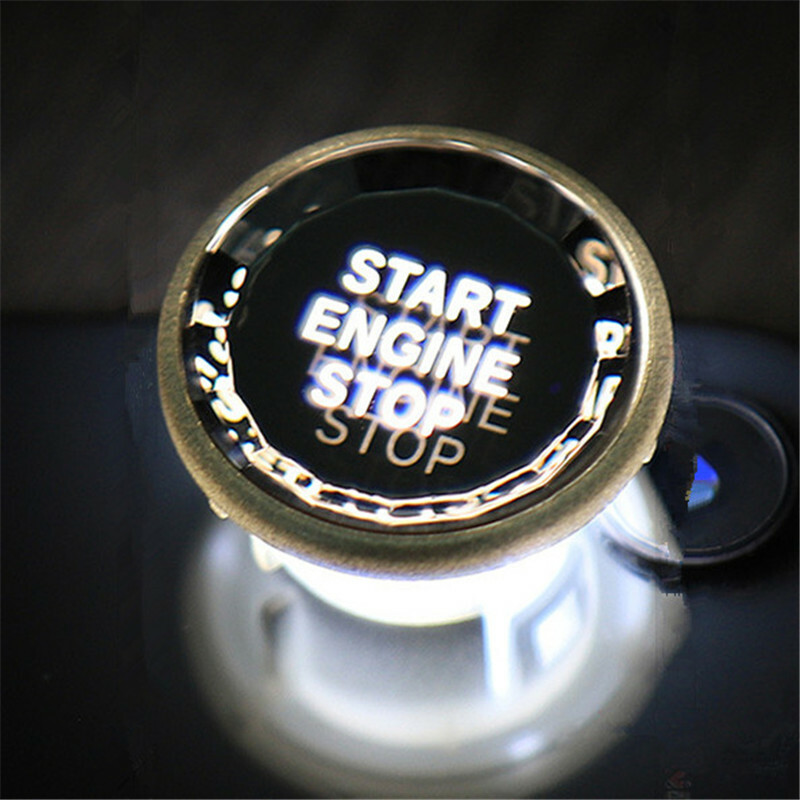 Crystal Car Start Button Replacement For Jaguar 16-19 One Rouch Button Central