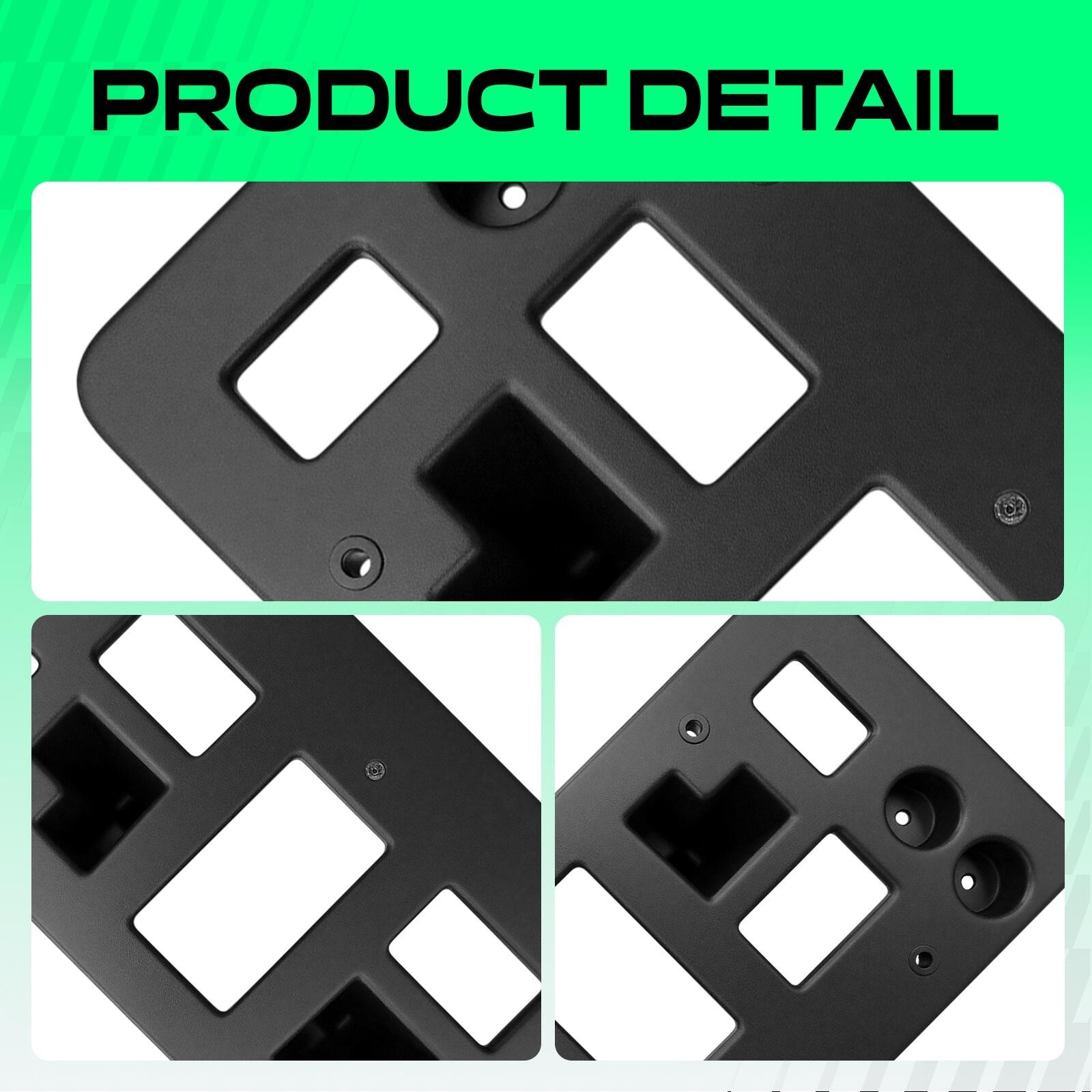Front License Plate Bracket w/ Mounting Hardware for GMC Terrain 2022 2023 2024
