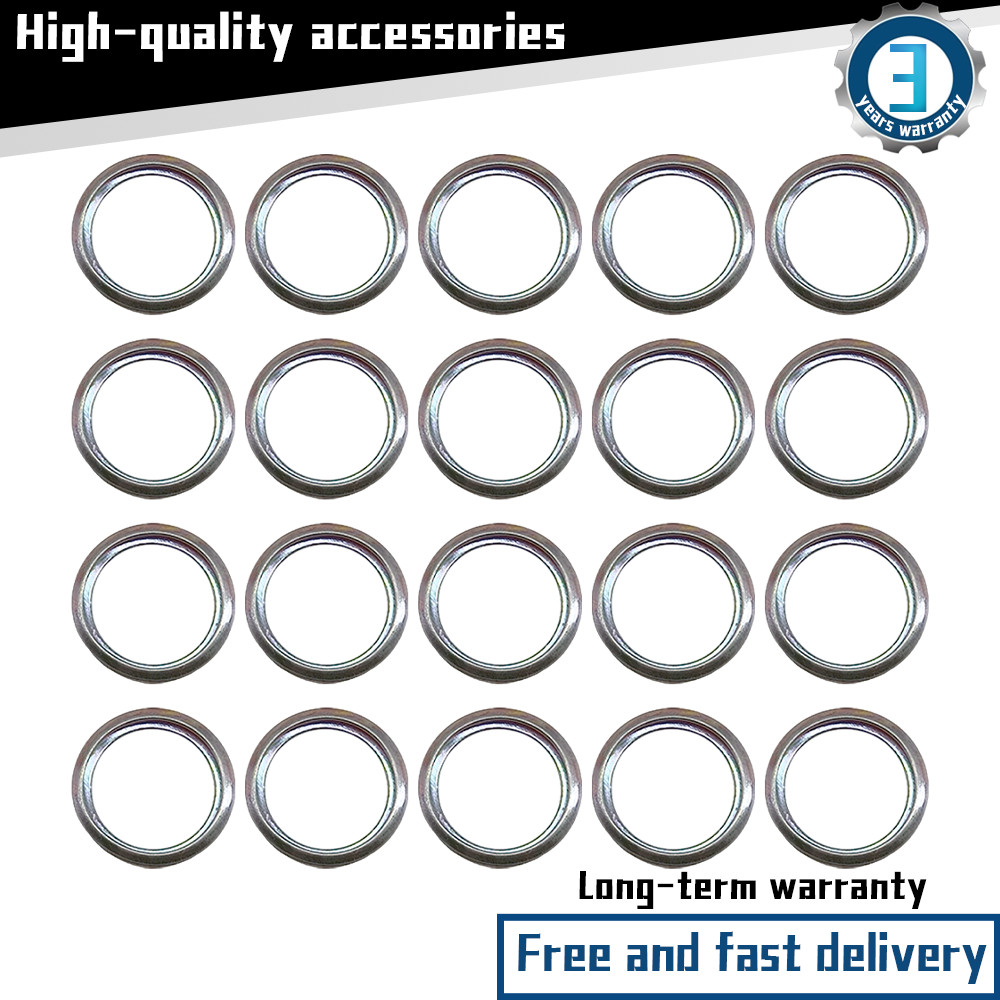 20PCS Oil Drain Plug Crush Washer Gasket for WRX STI XV Crosstrek 2.0L 2.4L 2.5L